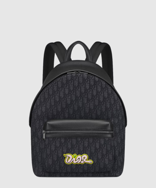 Rider 2.0 DIOR AND KAWS 지퍼 백팩 1ESBA